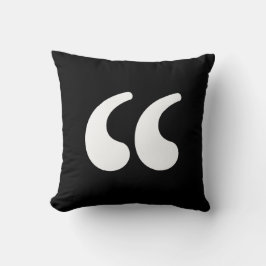 Nosetouch Press Quote Pillow Kussen