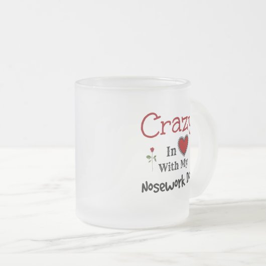 Nosework Dog Matglas Koffiemok (Voorkant rechts)