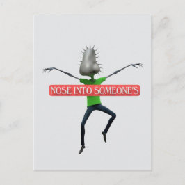 Nosey business briefkaart