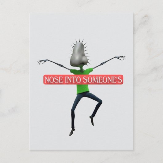 Nosey business briefkaart (Voorkant)