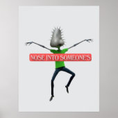 Nosey business poster (Voorkant)