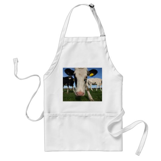 Nosey Cow Apron Standaard Schort (Voorkant)