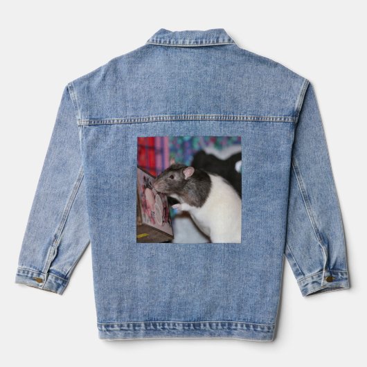 Nosey Denim Jacket (Achterkant)