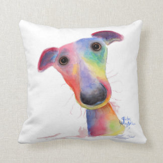Nosey Dog 'Hank' Whippet / Greyhound Cushion Kussen