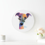 Nosey Dog ' Pansy ' van Shirley MacArthur Grote Klok (Huis)