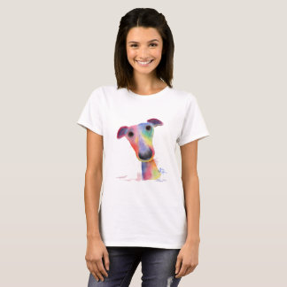 Nosey Dog Whippet Greyhound "HANK" T-Shirt Top