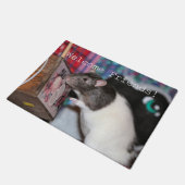 Nosey rat deurmat (Schuin)
