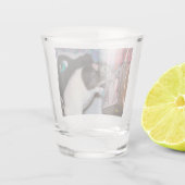 Nosey Rat Shot Glas (Achterkant)