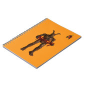 Nosey The Robot Spiral Photo Notitieboek (Linkerzijde)