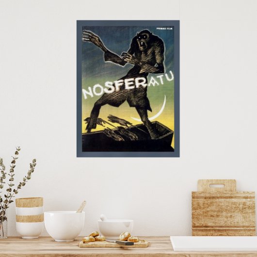 nosferatu 1922 poster (Keuken)