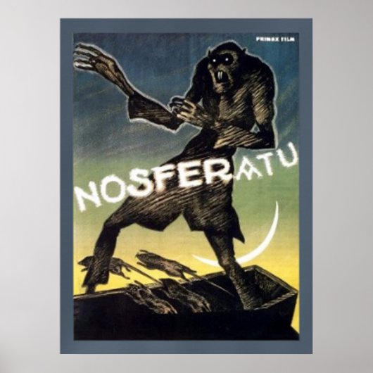 nosferatu 1922 poster (Voorkant)
