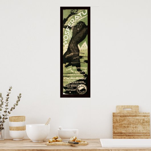 nosferatu 1922 poster (Keuken)