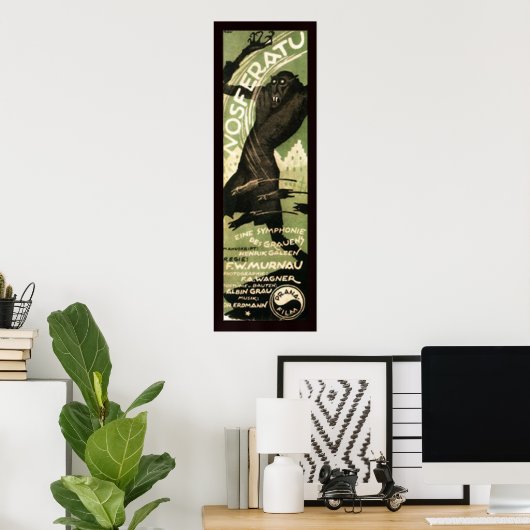 nosferatu 1922 poster (Thuiskantoor)