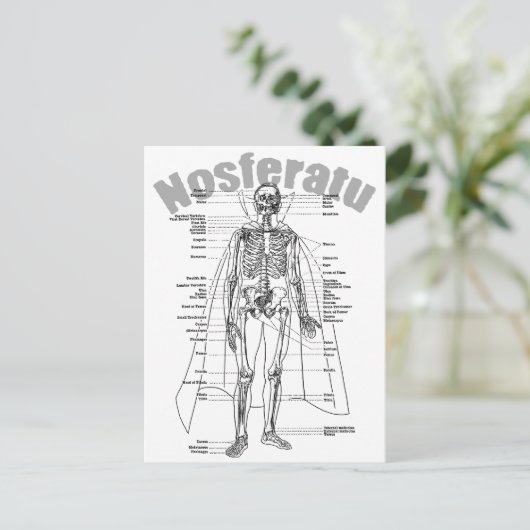 Nosferatu Briefkaart (Staand voorkant)