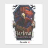 Nosferatu Coffin Edition Die-Cut Sticker – Gotisch (Vel)