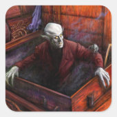 Nosferatu Demeter Full Scene Sticker (Voorkant)
