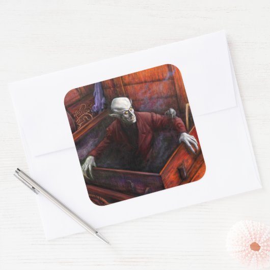 Nosferatu Demeter Full Scene Sticker (Envelop)