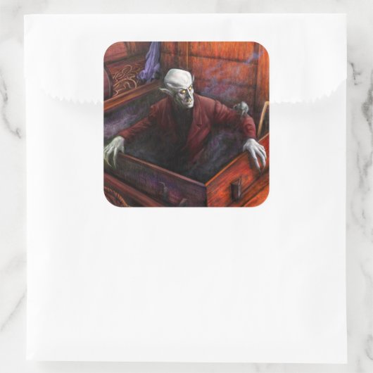 Nosferatu Demeter Full Scene Sticker (Tas)