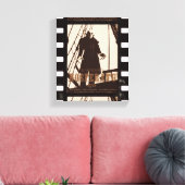 Nosferatu Filmstrip Canvas Print (Insitu (Woonkamer))