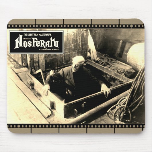 Nosferatu Filmstrip Mousepad 1920 Muismat (Voorkant)