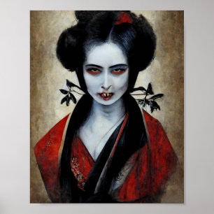 Nosferatu Geisha   Portret van een ampier Poster