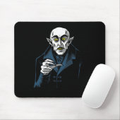 Nosferatu Halloween Vampier Horror Dracula Muismat (Met muis)