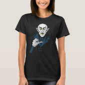 Nosferatu Halloween Vampire Classic Horror Dracula T-shirt (Voorkant)