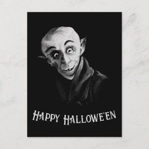 Nosferatu Happy Halloween Briefkaart aanpasbaar