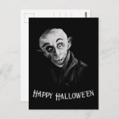Nosferatu Happy Halloween Briefkaart aanpasbaar (Voorkant / Achterkant)