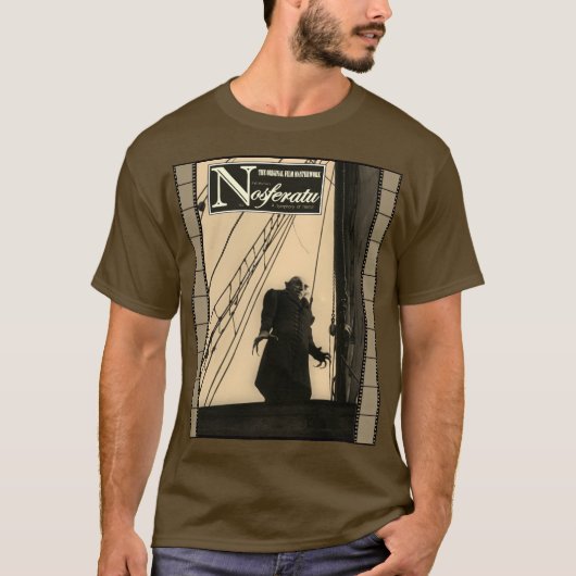Nosferatu Horror Film T-Shirt (Voorkant)