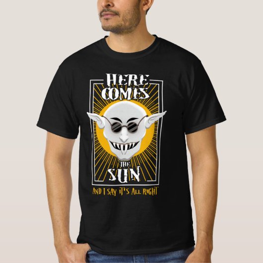 Nosferatu Mannen T-shirt (Voorkant)