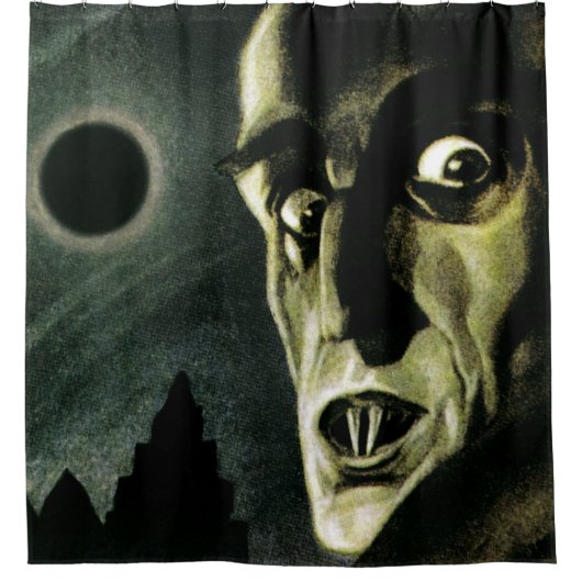 Nosferatu Movie Poster Douchegordijn (Voorkant)