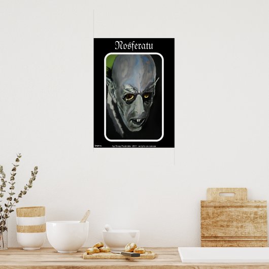 'Nosferatu'-Poster afdrukken Poster (Keuken)