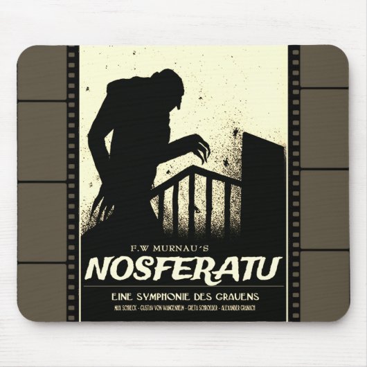 "NOSFERATU" Poster Mousepad Muismat (Voorkant)