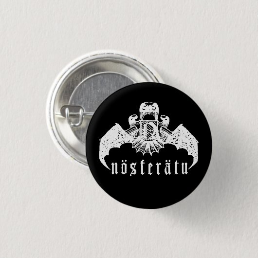 NOSFERATU RONDE BUTTON 3,2 CM (Voorkant /achterkant)