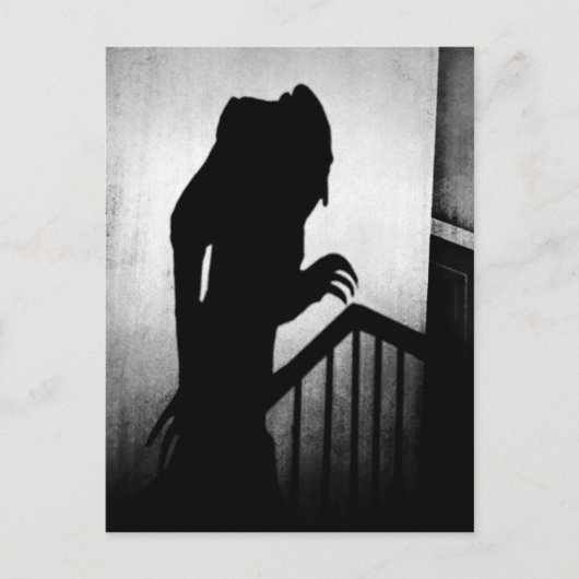 Nosferatu Shadow Briefkaart (Voorkant)