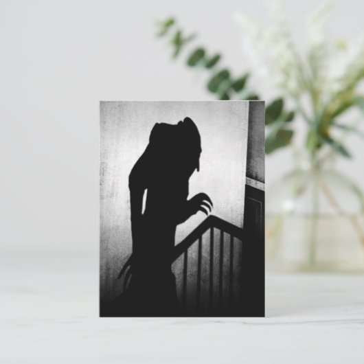 Nosferatu Shadow Briefkaart (Staand voorkant)