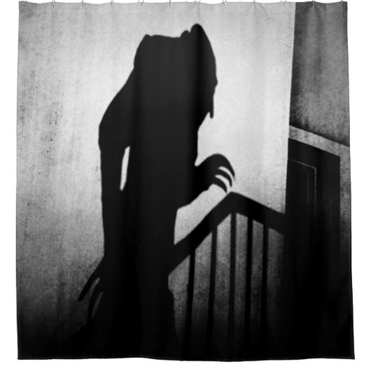 Nosferatu Shadow Douchegordijn (Voorkant)