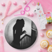 Nosferatu Shadow Kerstmis Papieren Bordje (Feest)