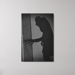 Nosferatu Shadow Movie Still Canvas Afdruk