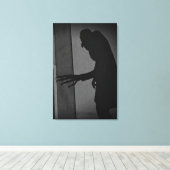 Nosferatu Shadow Movie Still Canvas Afdruk (Insitu (Houten vloer))