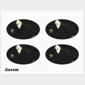 Nosferatu-Stickers Ovale Sticker (Vel)