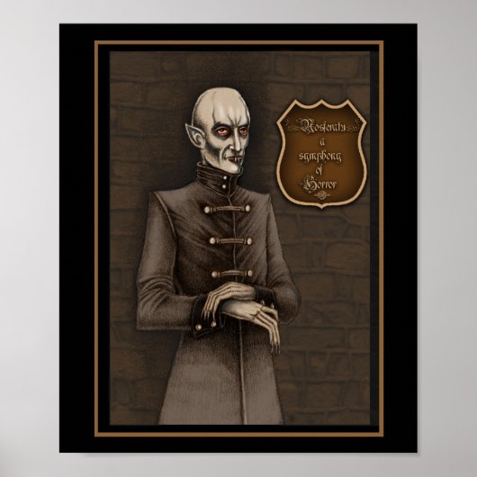 Nosferatu, Symfonie van afschuw Poster (Voorkant)