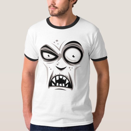 Nosferatu Vampier Gezicht T-shirt (Voorkant)