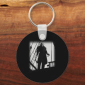 Nosferatu Vampier Horror Dracula Vlad Tepes Poste Sleutelhanger (Voorkant)