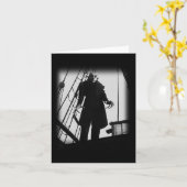 Nosferatu Vampier Horror Dracula Vlad Tepes Poster Kaart (Gele Bloem)