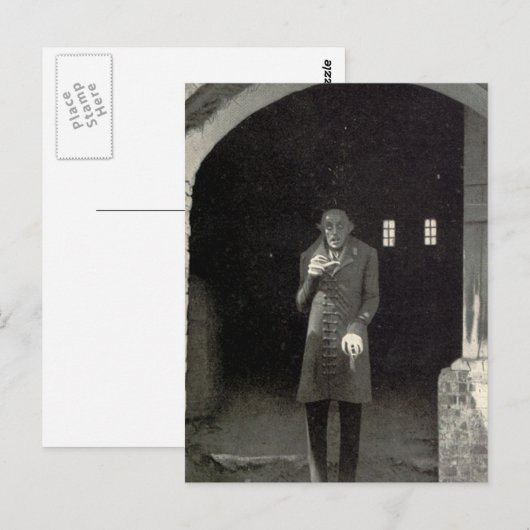 Nosferatu Vampire Briefkaart (Voorkant / Achterkant)