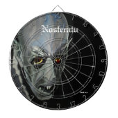 "Nosferatu" (vampire) Dart Board Dartbord (Voorkant)