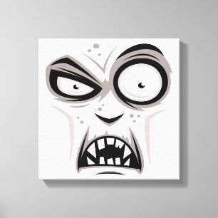 Nosferatu Vampire Face Canvas Afdruk