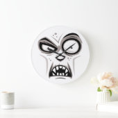 Nosferatu Vampire Face Grote Klok (Huis)